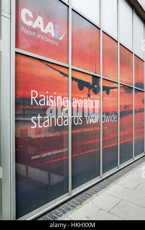 Administration de l'aviation civile ou siège social de CAA à Londres Banque D'Images