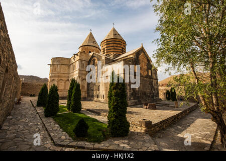 L'église principale de Saint Thaddeus Monastère ; à l'ouest de l'Azerbaïdjan, l'Iran Banque D'Images