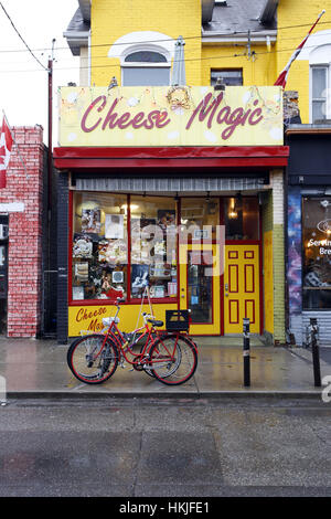 Fromagerie à Kensington Market salon de Toronto 2016 Banque D'Images