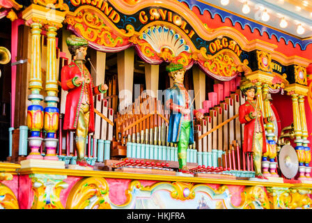 Orgue Gavioli fairground Banque D'Images