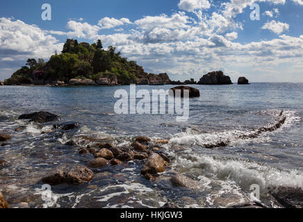 Isola Bella Taormina Banque D'Images