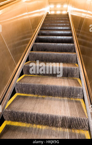 Détail de l'escalier escalier. Banque D'Images