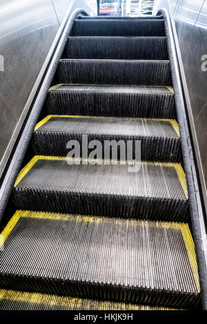 Détail de l'escalier escalier. Banque D'Images