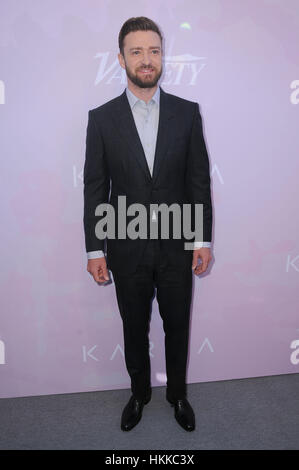 Hollywood, Etats-Unis. 28 janvier, 2017. Justin Timberlake. 2017 Célébration de la variété Brunch candidats pour le prix tenue au Kodak Theater à Hollywood, Etats-Unis. (Crédit Image : © Birdie Thompson/AdMedia via Zuma sur le fil) Banque D'Images