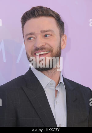 Hollywood, Etats-Unis. 28 janvier, 2017. Justin Timberlake. 2017 Célébration de la variété Brunch candidats pour le prix tenue au Kodak Theater à Hollywood, Etats-Unis. (Crédit Image : © Birdie Thompson/AdMedia via Zuma sur le fil) Banque D'Images