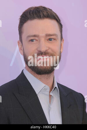 Hollywood, Etats-Unis. 28 janvier, 2017. Justin Timberlake. 2017 Célébration de la variété Brunch candidats pour le prix tenue au Kodak Theater à Hollywood, Etats-Unis. (Crédit Image : © Birdie Thompson/AdMedia via Zuma sur le fil) Banque D'Images