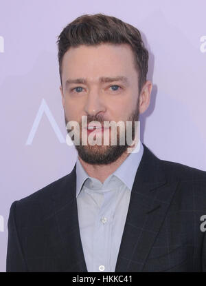 Hollywood, Etats-Unis. 28 janvier, 2017. Justin Timberlake. 2017 Célébration de la variété Brunch candidats pour le prix tenue au Kodak Theater à Hollywood, Etats-Unis. (Crédit Image : © Birdie Thompson/AdMedia via Zuma sur le fil) Banque D'Images