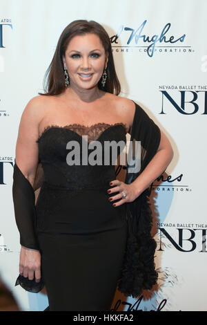 Las Vegas, Nevada, USA. 28 janvier 2017. Vanessa Williams est honoré au cours de la 2017 boule noir et blanc organisé par le Nevada Ballet Theatre à l'Aria Convention Center à Las Vegas, NV. Crédit : l'accès Photo/Alamy Live News Banque D'Images