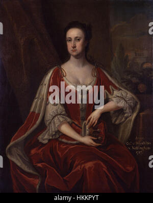 Anne Hatton, comtesse de Winchilsea par Jonathan Richardson Banque D'Images