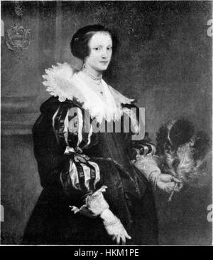 Cette œuvre d'art en noir et blanc d'Anthony van Dyck capture son célèbre style de portrait, reflétant son habileté à créer des images intemporelles et classiques. Van Dyck a été célébré pour sa capacité à transmettre la noblesse et la stature de ses sujets. Banque D'Images