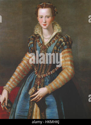 Eleonora di Don Garzia di Toledo di Pietro de' Medici, d'Alessandro Allori Banque D'Images