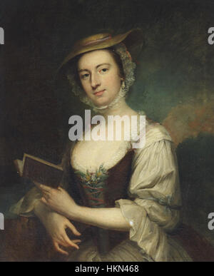 Arthur Pond Rhoda Delaval, Dame Astley (1725 - 1757), vers 1750, Seaton Delaval Hall, Northumberland, Yorkshire et du nord-est, National Trust Banque D'Images