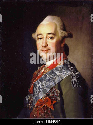 Dmitry Levitzky Grigorievich - Portrait de Mikhaïl Krechetnikov - WGA12914 Banque D'Images