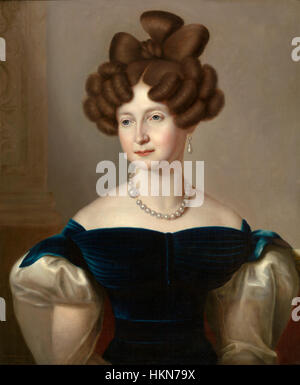 Anna Pavlovna, Grande Duchesse de Russie, par Jean-Baptiste Van der Hulst Banque D'Images