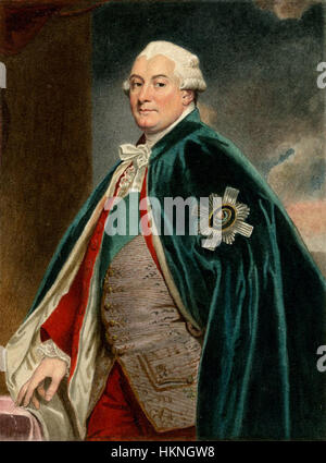 Portrait de David Murray, 2e comte de Mansfield par Sylvester Harding Banque D'Images