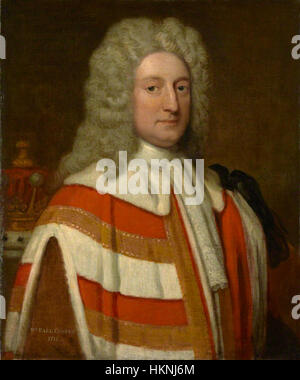 William Cowper, comte Cowper par Sir Godfrey Kneller, bt Banque D'Images