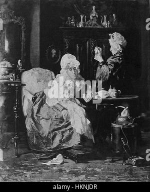 Cette peinture d'Alexander Hugo Bakker Korff, intitulée '002', met en valeur son expertise dans la capture de paysages naturels avec des détails remarquables. Le travail de Korff démontre son œil vif pour la lumière, l'ombre et l'interaction des couleurs dans la représentation de la beauté du monde naturel. Banque D'Images