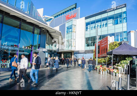 Le centre commercial de Westfield à White City, Shepherds Bush, Londres. Banque D'Images