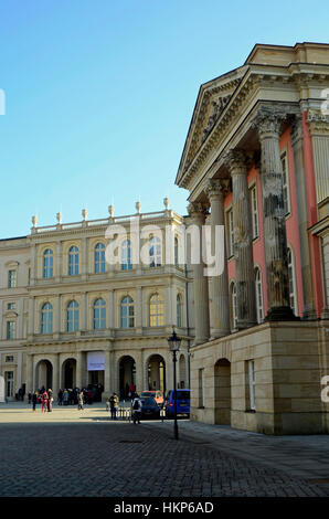 Le 'Palais Barberini" "Alter Markt" dans l'exposition du Musée de Potsdam Banque D'Images