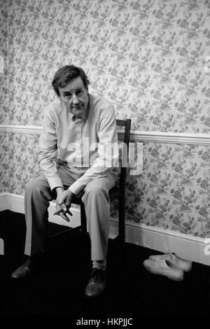 Richard Briers 1985 Banque D'Images