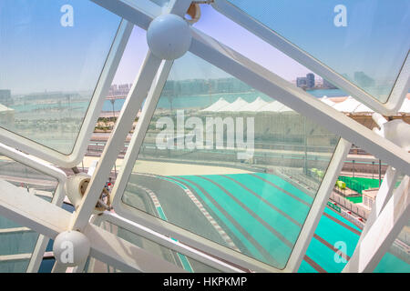 Circuit de Formule 1 Abu Dhabi Banque D'Images