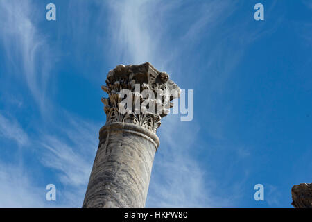 Perge greek & roman historique ancienne majestueuse ville détruite en Turquie Banque D'Images