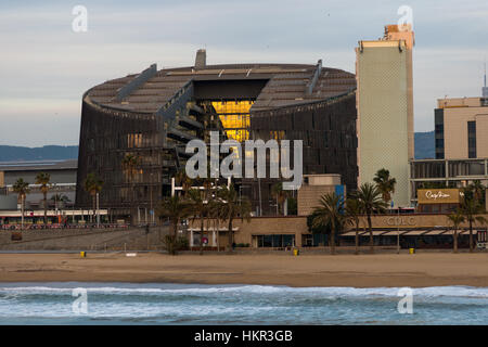 La recherche biomédicale Park Building, Barcelone, Catalogne, Espagne. Banque D'Images