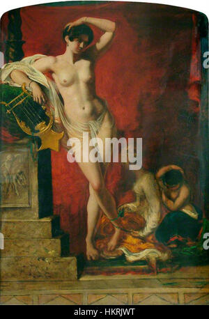 Clio par William Etty Banque D'Images