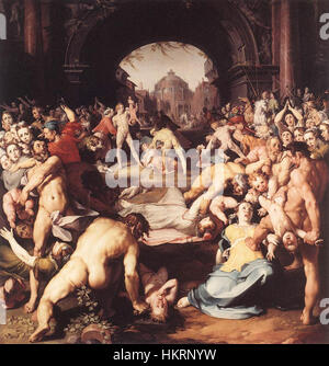 Cornelis Cornelisz. van Haarlem - Massacre des Innocents - WGA05256 Banque D'Images