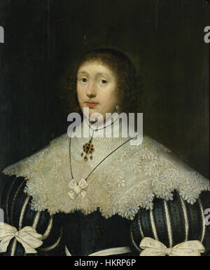 Cornelis Janssens van Ceulen Portrait de femme Banque D'Images