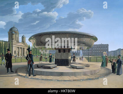 Erdmann Hummel - Die Granitschale im Berliner Lustgarten - Google Art Project Banque D'Images