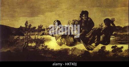 Francisco de Goya y Lucientes - Atropos (le destin) - WGA10101 Banque D'Images