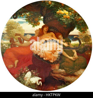 Frederic Leighton - Le Jardin des Hespérides, c.1891 Banque D'Images