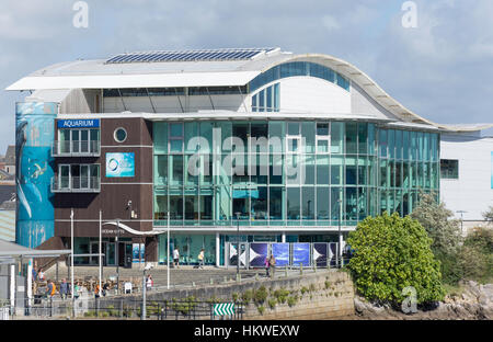 National Marine Aquarium, corde à pied, Coxside, Plymouth, Devon, Angleterre, Royaume-Uni Banque D'Images