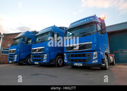 Camion Poids Lourds Volvo FH 2009/2010 unités de tracteur Banque D'Images