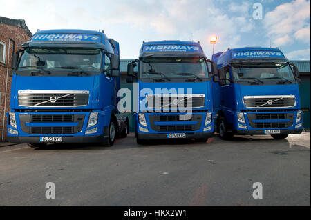 Camion Poids Lourds Volvo FH 2009/2010 unités de tracteur Banque D'Images