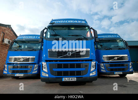 Camion Poids Lourds Volvo FH 2009/2010 unités de tracteur Banque D'Images