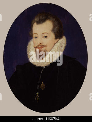 Robert Cecil, comte de Salisbury par John De Critz the Elder Banque D'Images