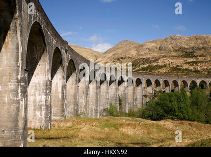 Viaduc de Glenfinnan, Ecosse, Royaume-Uni Banque D'Images