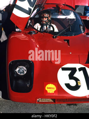 1970 Ignazio Giunti Italien Ferrari 512M Zeltweg 1000Ks Autriche dnf GG Banque D'Images