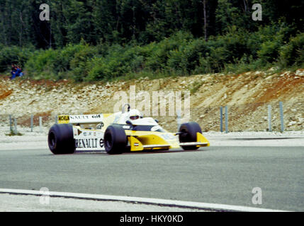 1979 Renée Arnoux Renault RS10 Dijon Français généraliste Français 2ème ét Banque D'Images