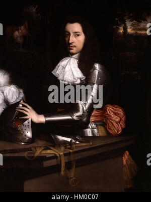 Ce portrait de Henry Howard, 6e duc de Norfolk, reflète son statut noble et la grandeur de l'aristocratie britannique au 18e siècle. La peinture capture la présence royale du duc, soulignant son importance au sein de la cour royale britannique et son rôle influent dans l'histoire. Banque D'Images