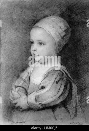 Henrietta Anne Stuart (enfant) Banque D'Images