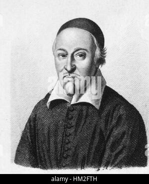Jean Riolan le jeune était un médecin et anatomiste français renommé du XVIIe siècle. Ses contributions dans le domaine de l'anatomie ont été significatives, et ses œuvres, décrivant souvent des études anatomiques détaillées, reflètent son expertise médicale. Ses œuvres ont aidé à approfondir la compréhension du corps humain pendant la période de la Renaissance. Banque D'Images