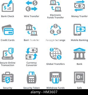 Personal & Business Finance Icons Set 3 - Sympa Series Illustration de Vecteur