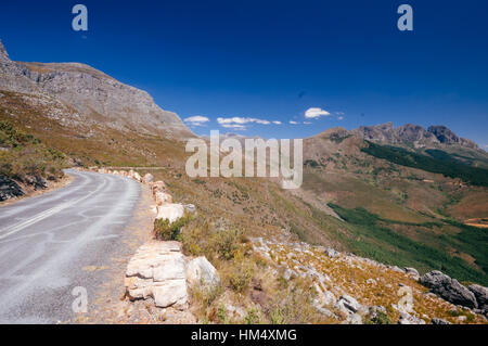 Bain's Kloof Pass, Hawequas bassin versant de montagne, Western Cape, Afrique du Sud Banque D'Images