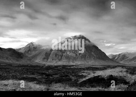 Buachaille Etive Mor Col de Glen Coe Scotland UK Banque D'Images