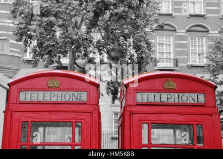 Les cellules de téléphone à Londres Banque D'Images