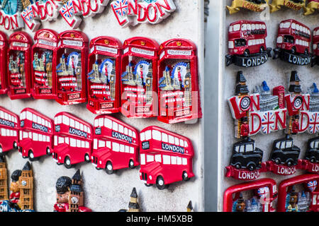 Boutique de souvenirs touristiques de Londres Banque D'Images