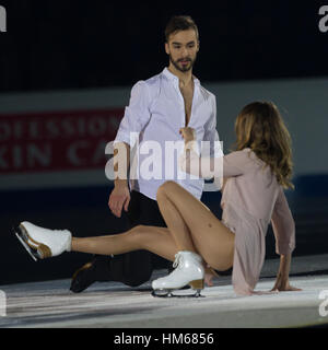 Gabriella PAPADAKIS, Guillaume CIZERON Banque D'Images